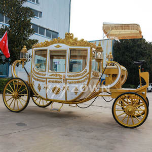 クラシックロイヤルキャリッジメーカー/高品質おとぎ話高級ウェディングスペシャルトランスポートキャリッジ - Product Image 5