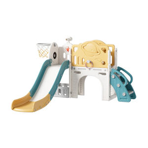 Feelkids - Juego de Columpio y Tobogán de Plástico para Niños, Diseño de Cohete Interestelar, para Interiores, para Bebés y Niños - Product Image 6