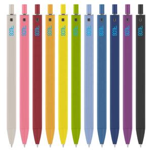 Neuankömmling Einzigartiges Design in sechseckiger Form Kunden spezifisches Logo Werbe geschenke PP138 Gummierter Soft-Touch-Lauf Guter Kugelschreiber - Product Image 3