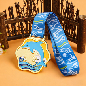 Medallas Deportivas Personalizadas de Metal para Souvenirs de Carreras, Lucha Libre, Natación, Taekwondo, Karate, Bádminton y Carnaval - Product Image 1