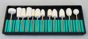 Kit di Lucidatori in Feltro per Laboratorio Dentistico/Spazzole per Lucidatura Gioielli - Product Image 5