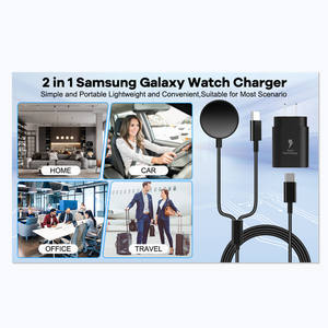 Chargeur magnétique rapide pour <span class=keywords><strong>Samsung</strong></span> pour les appareils <span class=keywords><strong>Galaxy</strong></span> pour <span class=keywords><strong>Galaxy</strong></span> Watch 7/6 Classic/5 <span class=keywords><strong>Pro</strong></span>/5/4/4 Classic/3/<span class=keywords><strong>Galaxy</strong></span> S24 Écouteurs - Product Image 2