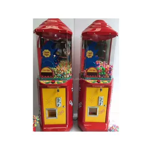 Máquina Expendedora de dulces, venta al por mayor de fábrica, centro comercial Popular, máquina de juego de garra de piruleta