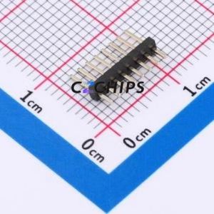 HC-PZ127-7.2L-1x8PZ Pin Header Through hole Component (THT),P=1.27mm Connector 1x8P 1.27mm Pin Header Single Row - Product Image 2