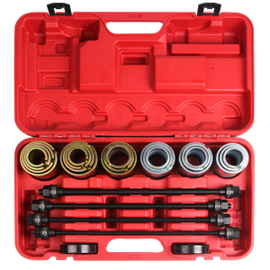 26PC Universal Press and Pull Sleeve Kit <strong>Remove</strong> Install <strong>Bushes</strong> Bearings Garage <strong>Tool</strong> - Product Image 3