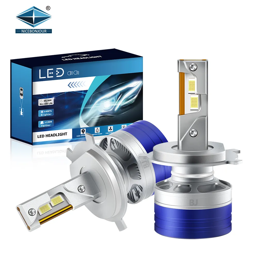 LED200W車の電球H11H7 Led 9006 Canbusオートアクセサリー12VH15 Luces Focosキット9005H4Ledヘッドライト17000 Lm