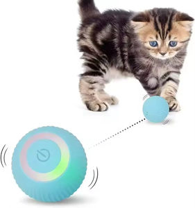 Nuevo Juguete Interactivo para Perros, Pelota Rodante Automática con Luz LED, Juguete Inteligente para Gatos - Product Image 2