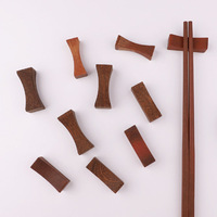 Repose-baguettes en bois naturel fait main, support de rangement pour baguettes, organisateur de table pour la maison, la cuisine, l'hôtel, les sushis, la décoration de mariage
