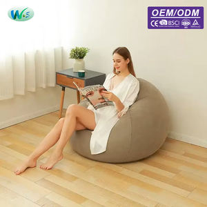 Sillones <span class=keywords><strong>Inflables</strong></span> Personalizados OEM/ODM, Puf de Tela de Terciopelo, <span class=keywords><strong>Puff</strong></span>, Sofá, Tatami, Sillones <span class=keywords><strong>Puff</strong></span> para Sala de Estar - Product Image 1