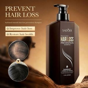 Productos para el Cuidado del Cabello al por Mayor, Champú Natural Anticaída con Queratina y Hoja de Ciprés Orgánica para Hombres y Mujeres - Product Image 1