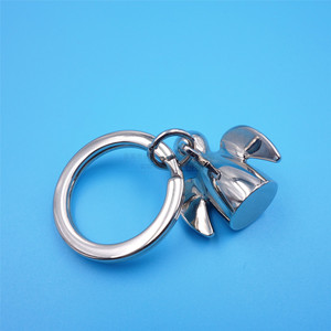 Llavero de Metal con Figura de Ángel Sólido, Aleación de Zinc, Níquel Brillante, Grabado, Colgante, Regalo Empresarial, Personalizable y Portátil - Product Image 3
