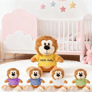 Peluche Personalizado de León de Zoológico de Dibujos Animados, Regalos de Peluche, Juguete de Peluche de León Acogedor con Crin Esponjosa - Product Image 6
