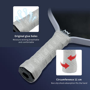 Paleta de Pickleball MUGOO T700 de Fibra de Carbono, Tacto Suave para Entrenamiento de Principiantes - Product Image 5