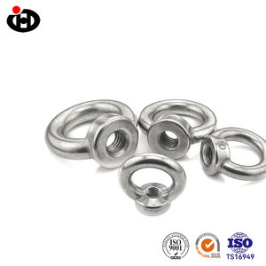 JINGHONG 304 Anillo de suspensión hembra de acero inoxidable Elevador de ojo de tuerca de elevación para aplicaciones mineras - Product Image 6