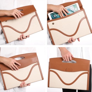 Bán Buôn Tùy Chỉnh Nhung PU Da 13 <span class=keywords><strong>14</strong></span> 15 15.6 <span class=keywords><strong>Inch</strong></span> Máy Tính Túi Xách Tote Túi Máy Tính Bảng Máy Tính Xách Tay Túi Thuận Tiện Cho Văn Phòng - Product Image 6