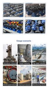 Actionneur de contrôle d'eau électrique modulant intelligent à disque sanitaire, vanne papillon à commande électrique, protection IP67, DN50-DN200 - Product Image 6