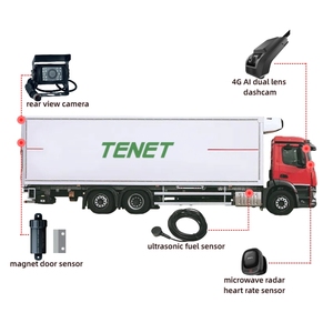 Cámara para Vehículos 4G LTE con GPS Inercial, Función <span class=keywords><strong>ADAS</strong></span> DMS IA, para Vehículos Universales, Cámara de Doble Lente para Autos - Product Image 4