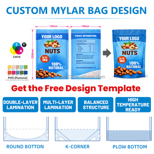 Bolsa de Mylar Negra Brillante con Cierre Hermético, a Prueba de Olores, para Dulces, con Logotipo Personalizado, 3.5, <span class=keywords><strong>Cali</strong></span> Packs - Product Image 2