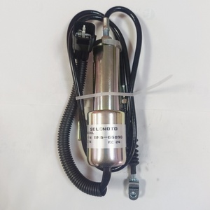 อะไหล่รถขุด โซลินอยด์วาล์วหยุด 24V รุ่น 11N6-66090 โซลินอยด์ปิดเครื่อง สำหรับ R210-9 R220-9S R225-9S - Product Image 4