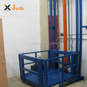 Ascenseur de fret à rail hydraulique, ascenseur domestique pour marchandises, plateforme élévatrice domestique - Product Image 5