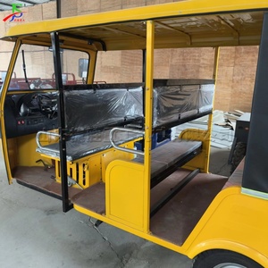 Tricycle Passager à 3 Roues de Haute Qualité en Promotion, Couleur Personnalisable Jaune, Auto-Rickshaw à Essence pour Services de Navette Touristique - Product Image 3