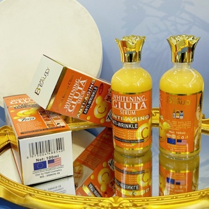 เซรั่มไฮยาลูรอนิก แอซิด กลูต้า ไวท์เทนนิ่ง ขายดี สำหรับผิวหน้า ช่วยลดเลือนริ้วรอย บำรุงผิวชุ่มชื้น พร้อมวิตามินซี - Product Image 2