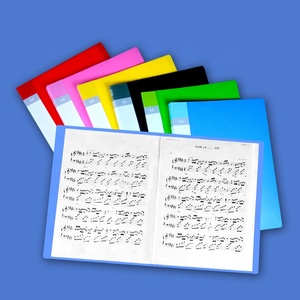 Nhựa rõ ràng Túi hiển thị trình bày cuốn sách A4 tập tin dữ liệu với 10/30/40/60/80/100 túi tài liệu thư mục tập tin - Product Image 4