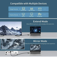 Câble 2.1 8K 60Hz 48 Gbps, paire torsadée coaxiale, gaine PVC, connecteurs plaqués or, pour moniteur, console de jeu, téléviseur, ordinateur, lecteur DVD