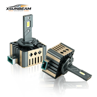 Bombilla LED para Faros Delanteros de Automóvil D3S OEM de 35 W y 6500 K, Diseño Compacto, Enfriamiento Eficiente, Reemplazo de Xenón, Lista para Instalar, para Todos los Automóviles