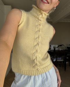 Maglione <span class=keywords><strong>senza</strong></span> <span class=keywords><strong>maniche</strong></span> <span class=keywords><strong>senza</strong></span> <span class=keywords><strong>maniche</strong></span> in <span class=keywords><strong>maglia</strong></span> <span class=keywords><strong>senza</strong></span> <span class=keywords><strong>maniche</strong></span> in <span class=keywords><strong>maglia</strong></span> Mohair tinta unita - Product Image 1
