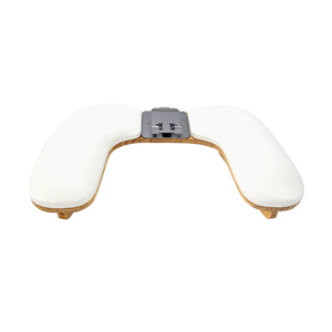 Repose-main ergonomique en forme de U en cuir PU et éponge avec support de téléphone pour <span class=keywords><strong>manucure</strong></span>, base en bois, pour salon - Product Image 1