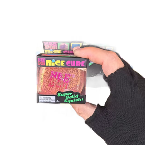 Maltose Night <b>Light</b> Ice <b>Cube</b> Squeeze Stress Relief Toy, Slow Rebound Sensory Stress Relief <b>Cube</b>, Night <b>Light</b> Squeeze Toy - Product Image 6