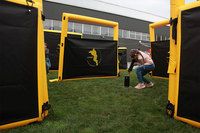 Jeux d'obstacles pour adultes de bunker de speedball gonflable Offres Spéciales, paintball gonflable de cible de haute qualité