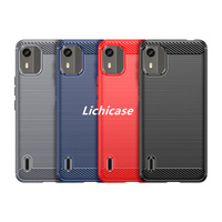 Lichicase Nice Main Sentiment Coussins D'air À L'intérieur De La Coque De Téléphone Pour Nokia C12 Antidérapant Simple Couverture Mobile