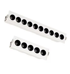 <span class=keywords><strong>Ecolux</strong></span> più venduto da incasso antiriflesso IP44 in alluminio COB 2700K lampada a griglia per interni a LED - Product Image 1