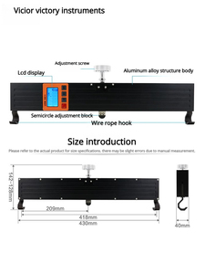 Tensiomètre <span class=keywords><strong>pour</strong></span> câble d'ascenseur VICTOR VC DGZ-5 - Instrument <span class=keywords><strong>de</strong></span> détection des dommages <span class=keywords><strong>de</strong></span> fatigue des câbles en acier - Product Image 3