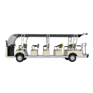 2025 elegante autobús turístico eléctrico con 17 asientos, carros de golf Parison para lugares turísticos y resorts, hoteles - Product Image 3