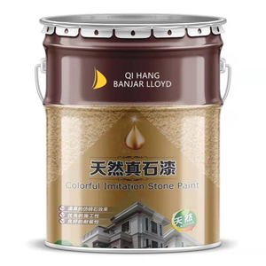 Peinture en pierre lavée à la résine écologique, design moderne unique, application intérieure et extérieure, imperméable, effet marbre brossé - Product Image 6