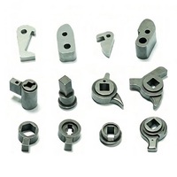 Pièces en fer métallurgique en poudre industrielles, languette de serrure personnalisée, pièces en PM férées frittées, loquet de porte d'hôtel, marque JNT PM-030