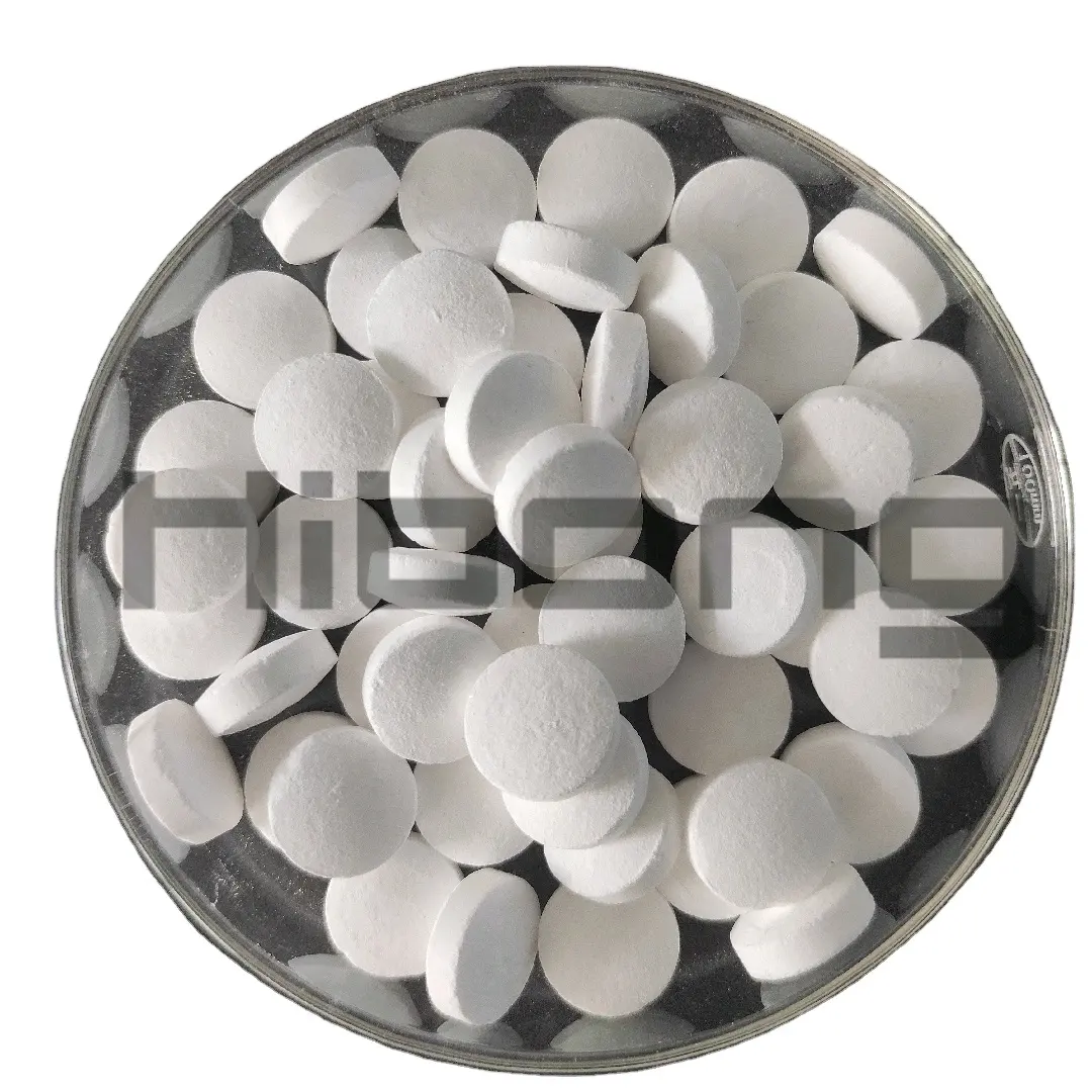 Hibong Bleach Trichloroisocyanuric Acid Chlorine Tablet 3 Inch TCCA 90 Granular Powder Chlorine Tablets Water Treatment Chemical