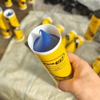 Graisse Lubrifiante Industrielle Polyurée Haute Température 280+ pour Voitures, Camions Lourds, Excavatrices, Chargeuses, 500g 15kg, Tube Bleu MP2