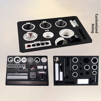 Boîte d'affichage pour lampes Pupi, éclairage intelligent à spectre complet, sans grille principale, projecteur magnétique, échantillon en aluminium antichoc