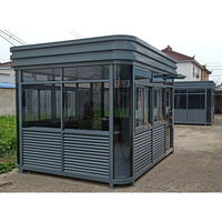 Vente en gros, petite maison personnalisée, avec loft sur roues, remorque portable, petite boîte sentry, conteneur en verre, maison à vendre