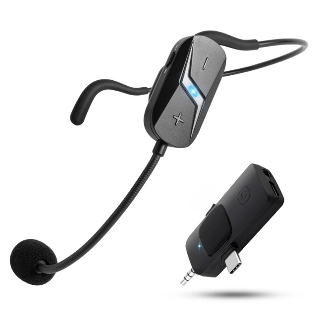 GF13 Wireless Headset Microphone Multi-connection 2.4G Wireless Noise Cancelling Teaching Live Microphone