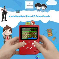 Nouvelle Offre Choc Prix Usine : Console de Jeu Vidéo Portable Mince avec Manette Intégrée 3,0 Pouces pour Enfants, Préchargée en Jeux
