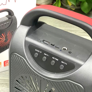 Altavoz de Karaoke portátil inalámbrico para exteriores de 6,5 pulgadas, superventas, con micrófono, graves activos, altavoces BT ruidosos, Radio FM - Product Image 3