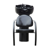 Chaise de coiffeur avec shampoing chaise en plastique personnalisée chaise de salon de coiffure usine Offre Spéciale stations de lavage de cheveux de luxe moderne chaise de salon de coiffure