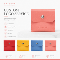 Pochette à bijoux en cuir PU personnalisée OEM avec fermeture à bouton-pression, vente en gros, sacs cadeaux compacts pour bagues, boucles d'oreilles, cosmétiques