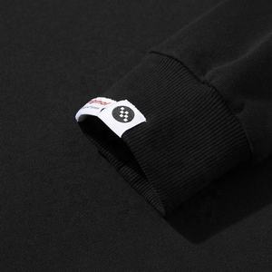 Vente en gros Noir Surdimensionné Hommes Personnalisé Blank Vintage Hoodies - Product Image 3