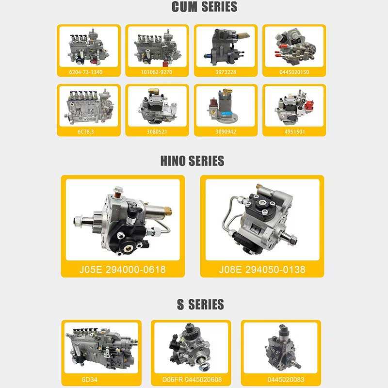 Excavator Parts Fuel Injection Pump 379-0150 511-7975 375-5244 369-6680 ...